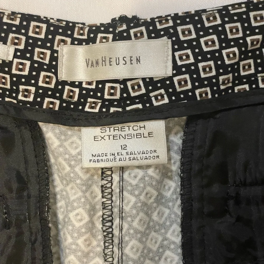 Van Heusen Modern Fit Stretch Extensible Pants Sz 12 - Picture 4 of 10